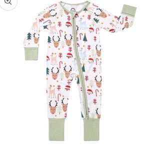 Emmerson Santa & Friends zip up (3-6)